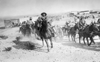 Francisco Villa Battle of Ojinaga 1914 - Mediateca INAH Archivo Casasola. All Rights Reserved