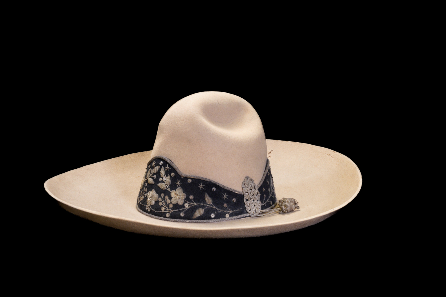 Sombrero Charro Infantil Color Mostaza con Oro
