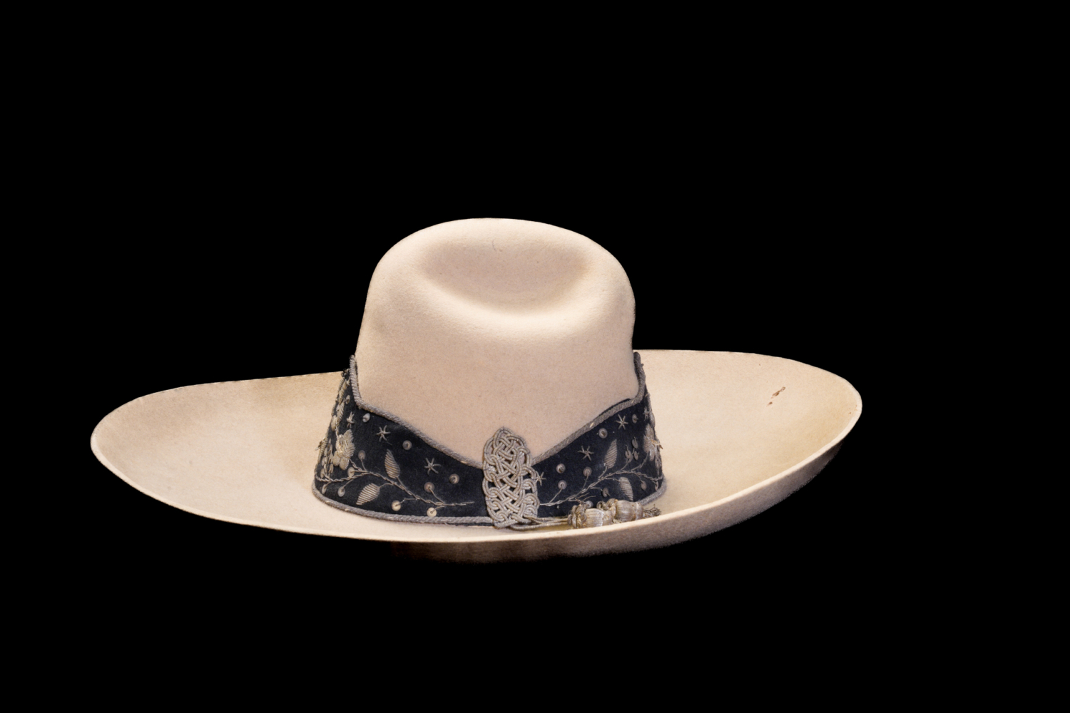 Sombrero Charro Infantil Color Mostaza con Oro main image 1